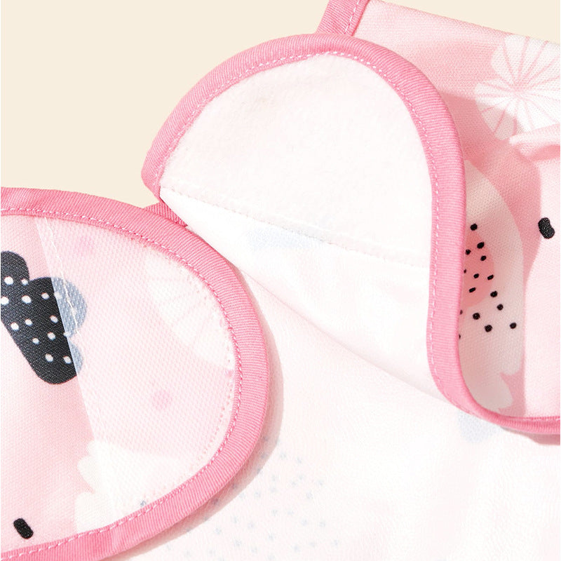 Wholesale Children's Silicone Pink Drool Pouch Baby Supplies